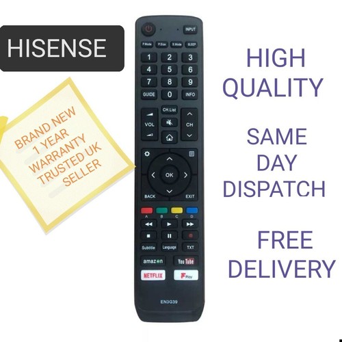 Replacement remote en3g39 for - replacement,