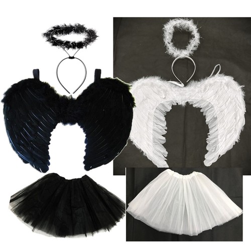 Angel halo devil fairy wings - devil,