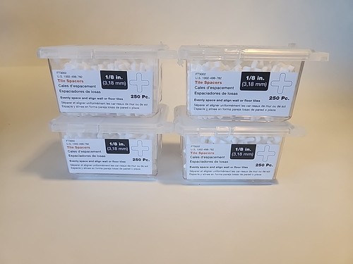 Tile spacers 1000pc - spacers, 1/8