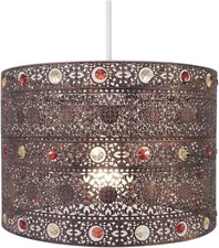 Modern Chandelier Acrylic Crystal Light Shades Droplet Ceiling Pendant Lampshade