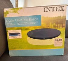 INTEX 28022 12ft Easy Set Round Pool Debris Cover Swimming Paddling #28022