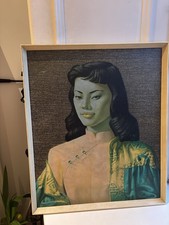 Vladimir Tretchikoff 'Miss Wong' Framed Original Print