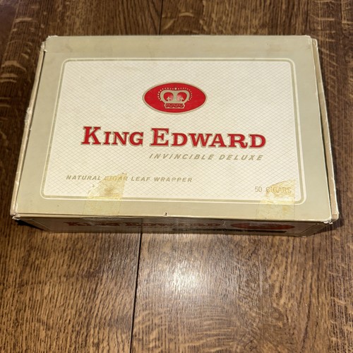 Vintage king edward cigar box - edward,