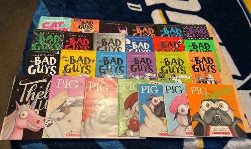Lot books pig the pug - pug, elf