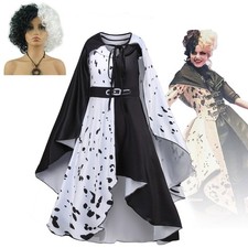 Kids Cruella Princess Cosplay