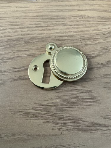 Solid brass keyhole - solid, cover