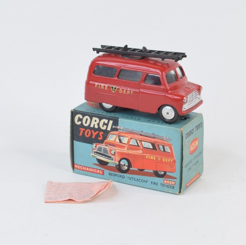Corgi toys 405m bedford - bedford, fire