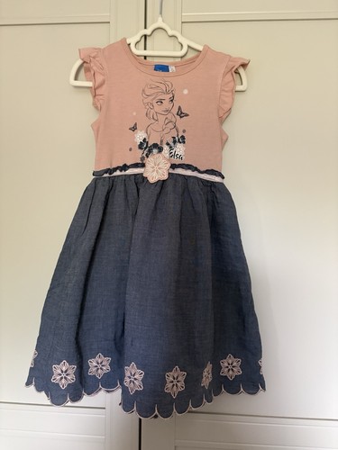 Disney elsa frozen linen dress - disney,