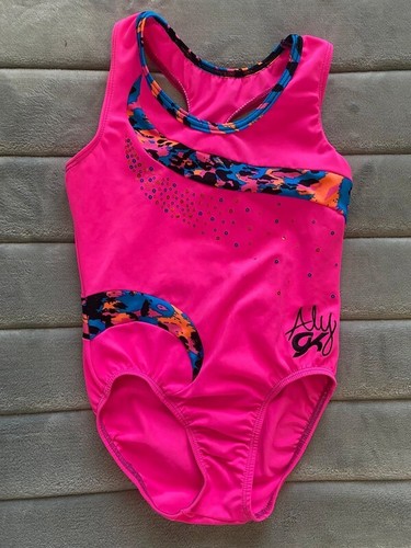 Elite aly pink leotard size - elite,
