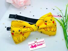 Avengers Batman Yellow Bow Tie Neck Dickie Super Heroes Costume Braces