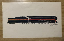 Andy Fitt Train Drawing 611