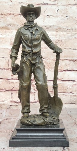 Large genuine bronze - bronze, john