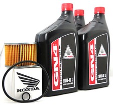 1981 HONDA CB650 OIL CHANGE