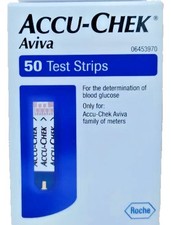 Accu-Chek Aviva Blood Glucose Test Strips 50 Test Strps (188)
