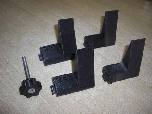 Knife sharpening angle guides - angle,