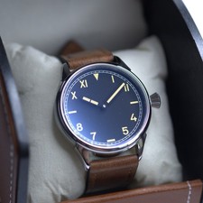 Custom Made 42mm Avia Pilot Watch Seagull ST3600 Manual Movement, Boxed