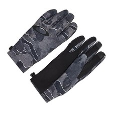 Oakley Latitude Fleece Gloves Men's Sports Glove - FOS901342 - Metal Camo Black