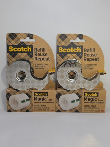 Pack stainless steel scotch - 2-pack,