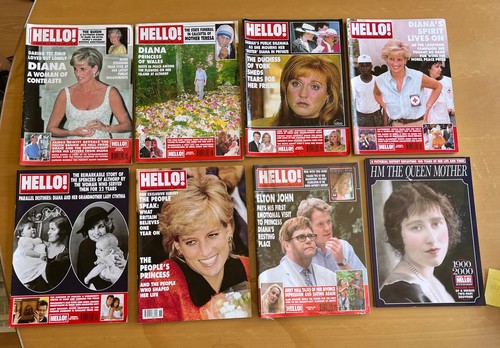 Vintage hello magazine bundle - hello!,