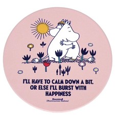 Moomin ceramic coaster - coaster, love