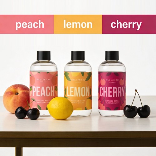 Wax lyrical peach lemon - peach, cherry