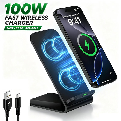 100w fast wireless charger - fast,