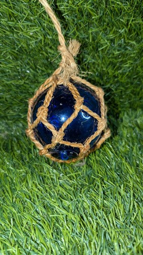Hand blown cobalt blue - blown,