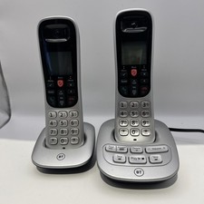 BT 7660 Twin Digital Cordless Phone With Call Blocking & Answering Machine USED