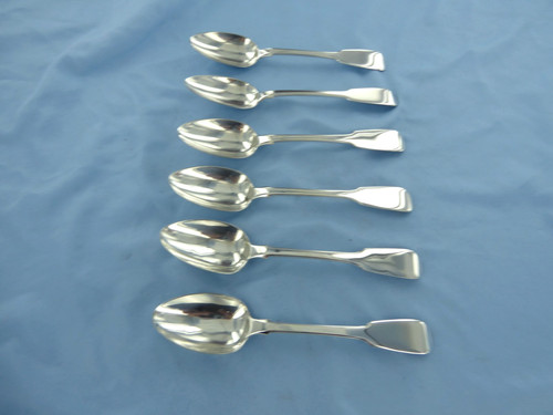 Antique set six sterling - set,