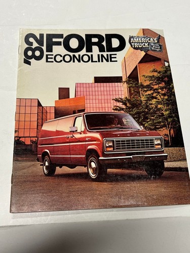 Vintage 1982 ford econoline - vintage,