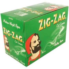 ZIG ZAG GREEN RIZLA REGULAR