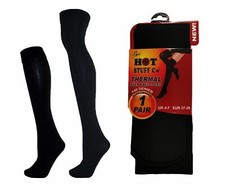 Hot Stuff Thermal Socks Ladies Knee High or Over Knee Warm 4.9 Tog (2 Pairs)