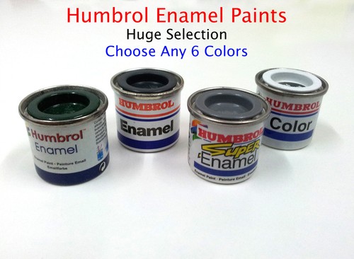 Humbrol enamel paints lot - humbrol,
