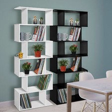 Wood Bookcase Bookshelf S