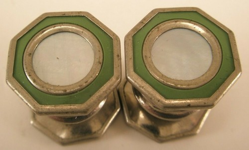 Green octagon vintage kum - green, a