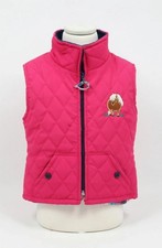 Girls Pink Pony Gilet 4-5