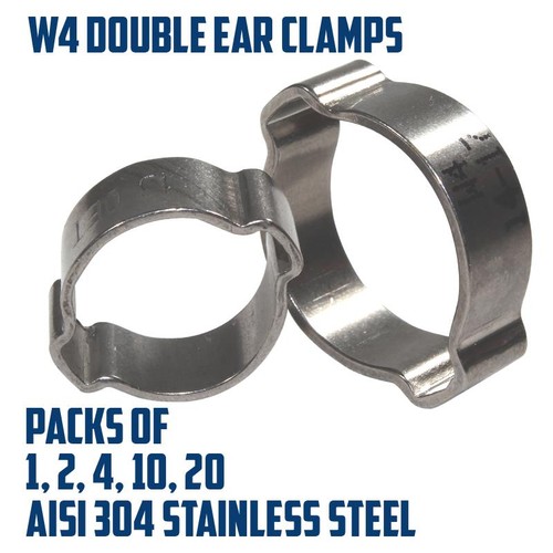 Mikalor double ear clips - double,