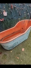antique copper bath in good condition