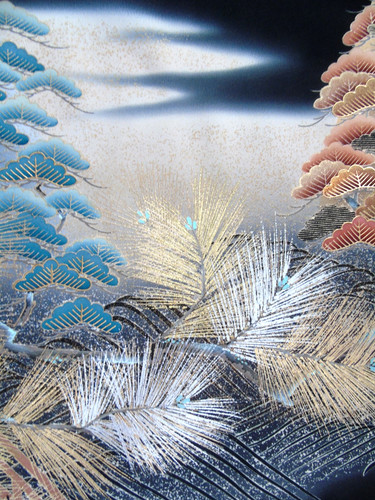 Ayane pine trees golden - [ayane],