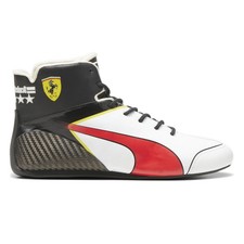 PUMA Scuderia Ferrari Ja Speedcat Pro Lace Up  Mens White Sneakers Casual Shoes