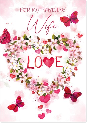 Doodlecards wife valentines - doodlecards,