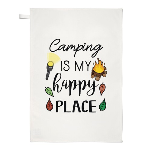 Camping happy place - my, tea