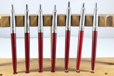 Vintage (c1970-10) Parker Jotter Burgundy Ballpoints & Pencils, 59 Varieties