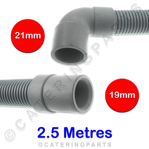 Universal drain hose - universal, 2.5m