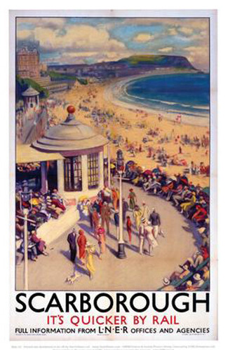 Vintage scarborough its - vintage,