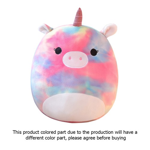 35cm round plush unicorn - round,