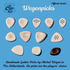 WEGEN PICKS. HAND CRAFTED PICKS. THE PLAYERS' CHOICE. OFFICIAL DEALER.
