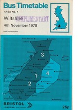 BRISTOL BUS TIMETABLE BOOK