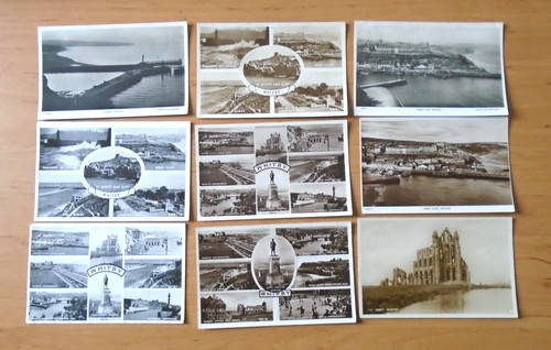 Postcards whitby as shown - 9,