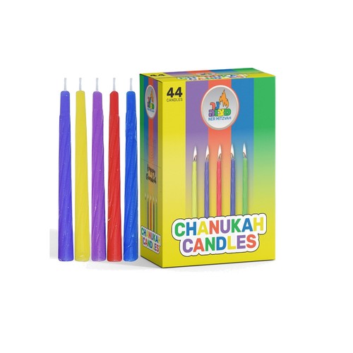 Multicolor kosher hanukkah - multicolor,